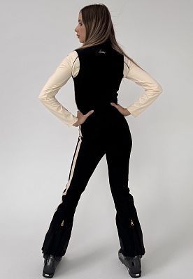Превью  Полукомбинезон горнолыжный HIGH SOCIETY Emma Black/Cream